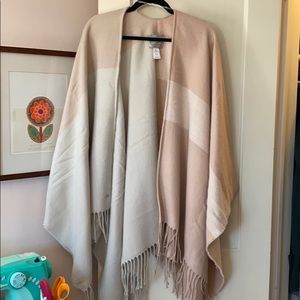 Soia & Kyo Fringed Poncho